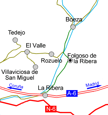 mapa de carreteras